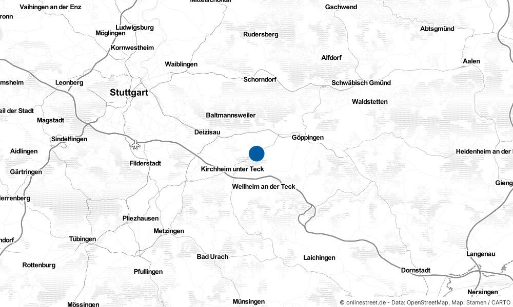 Karte: Wo liegt Schlierbach?