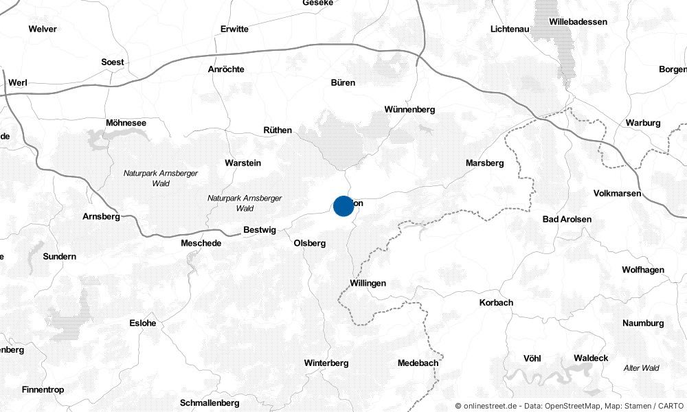 Brilon in Nordrhein-Westfalen