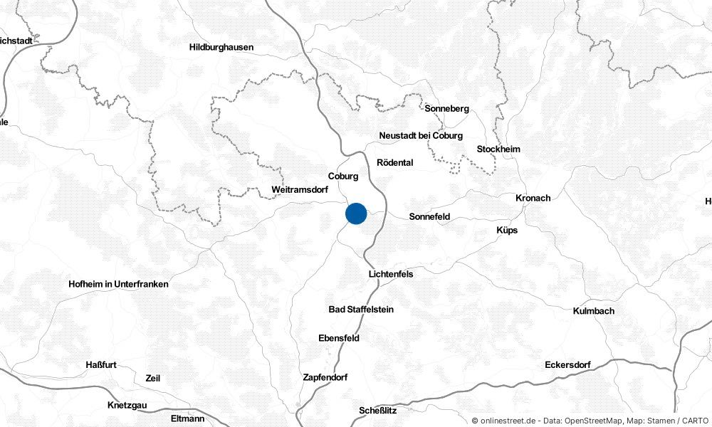 Karte: Wo liegt Niederfüllbach?
