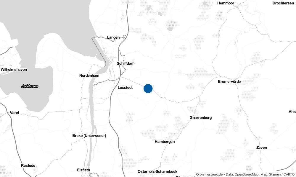 Karte: Wo liegt Heerstedt?