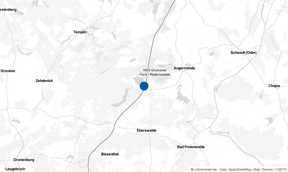 Karte: Wo liegt Althüttendorf?