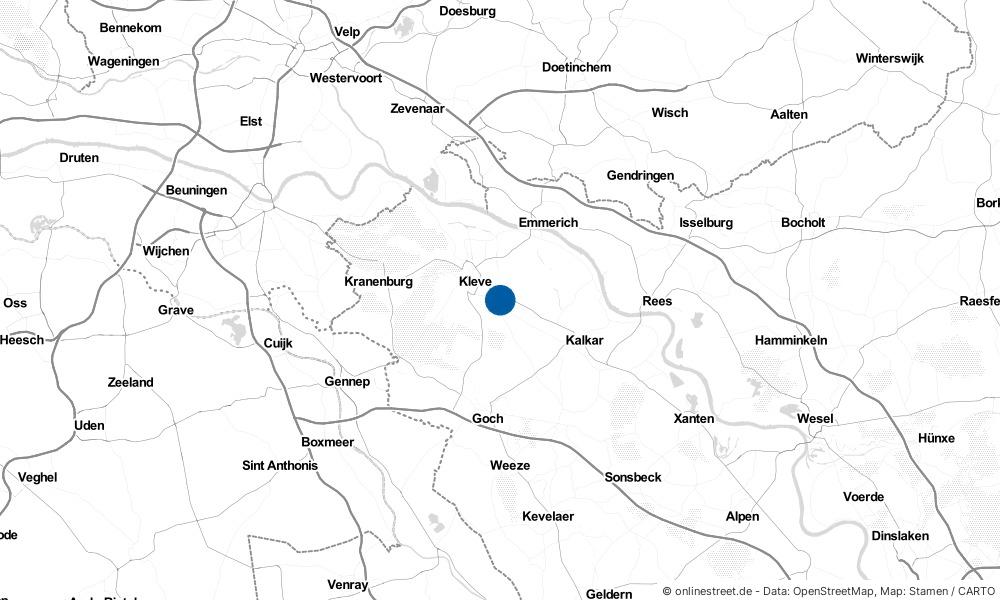 Bedburg-Hau in Nordrhein-Westfalen