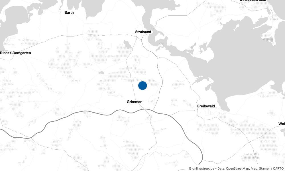 Karte: Wo liegt Stoltenhagen?