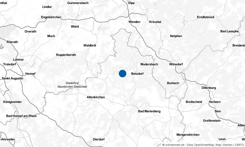 Karte: Wo liegt Mittelhof?