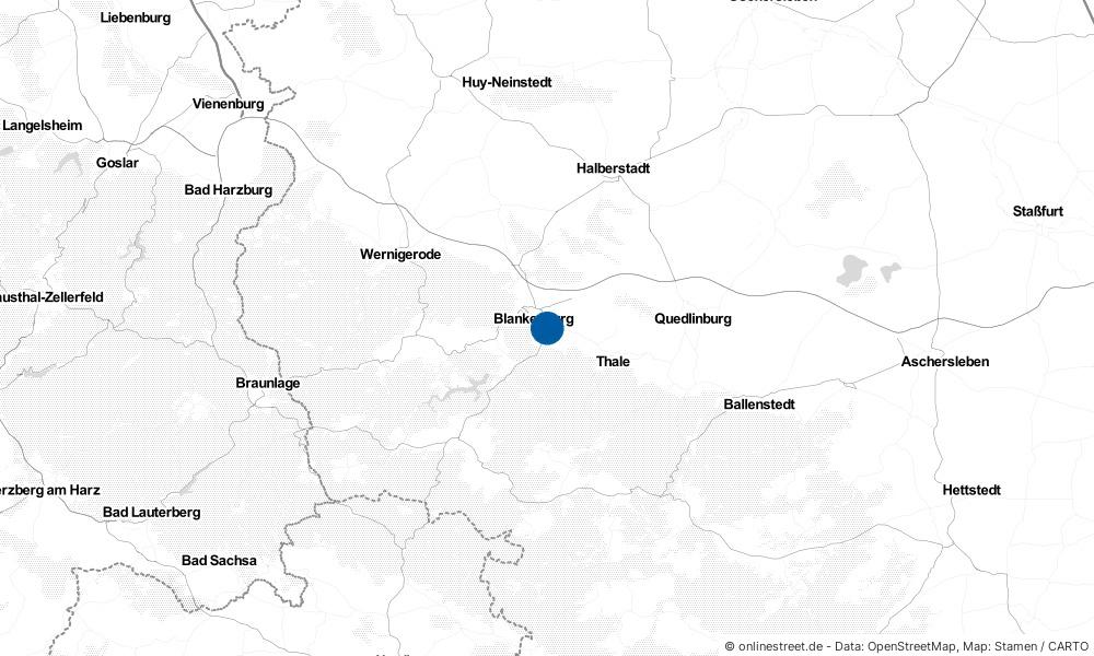 Karte: Wo liegt Cattenstedt?