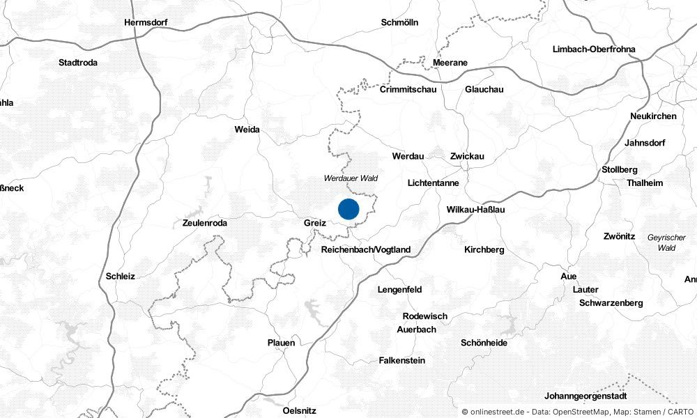 Karte: Wo liegt Mohlsdorf?