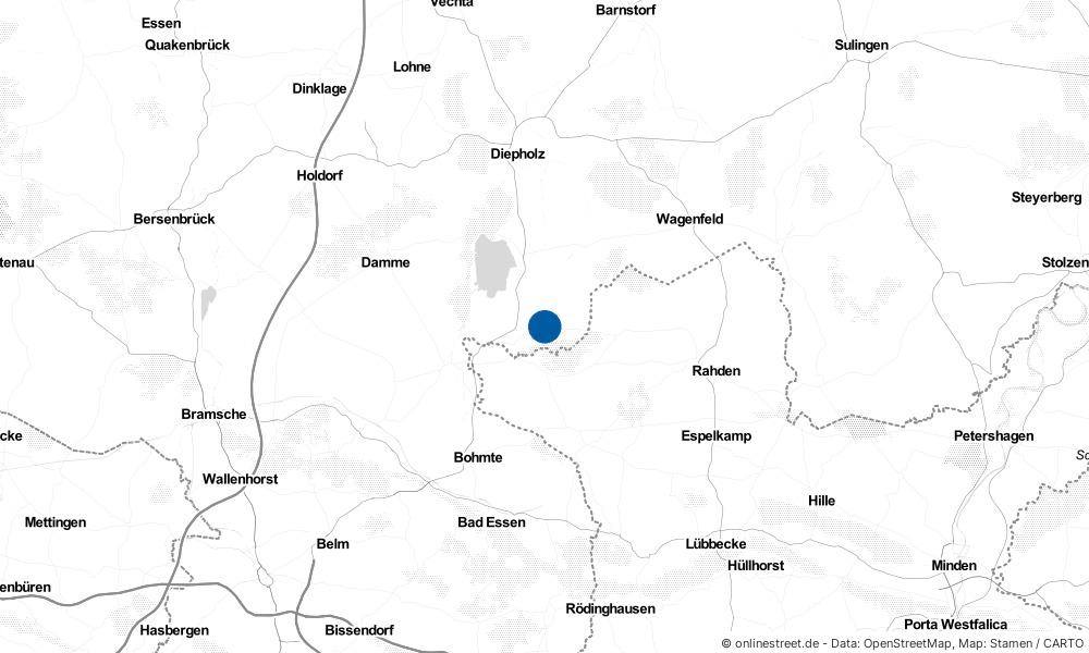 Karte: Wo liegt Quernheim?