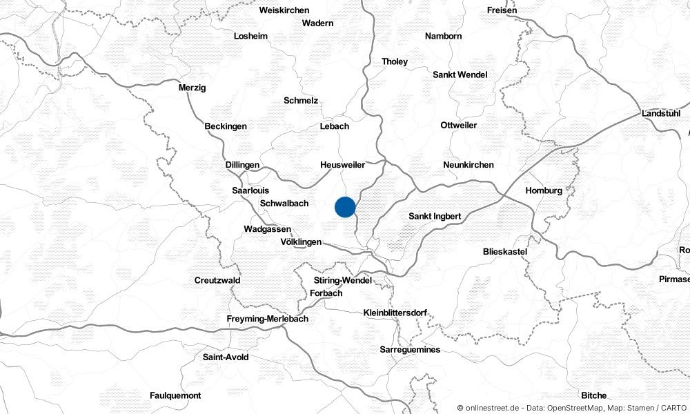 Riegelsberg in Saarland