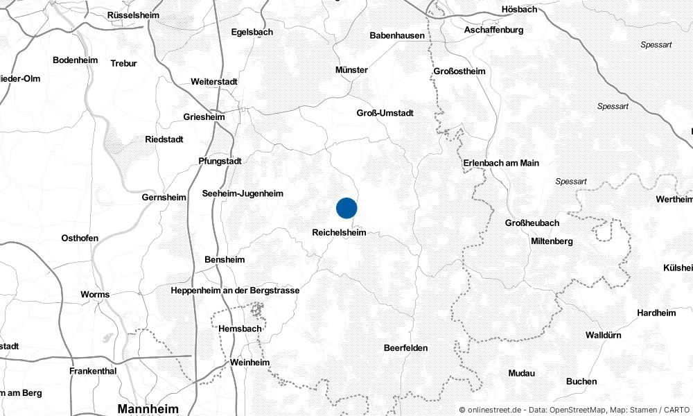 Karte: Wo liegt Fränkisch-Crumbach?
