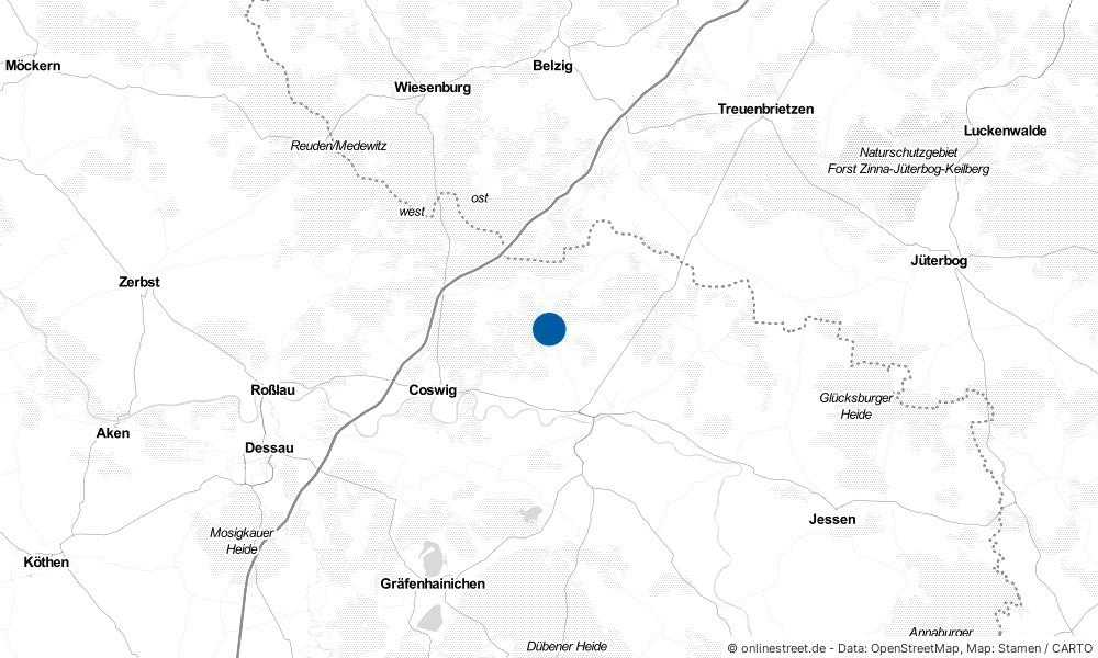 Karte: Wo liegt Nudersdorf?