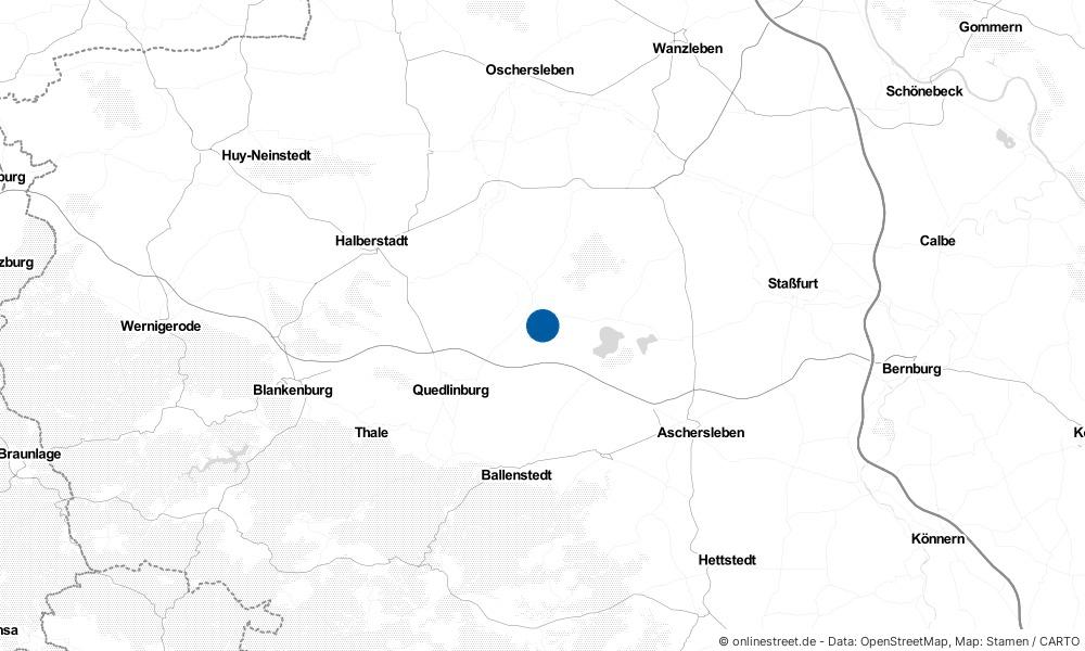Karte: Wo liegt Hausneindorf?