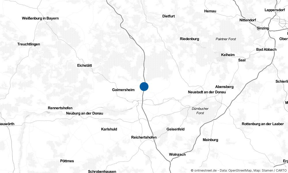 Karte: Wo liegt Hepberg?