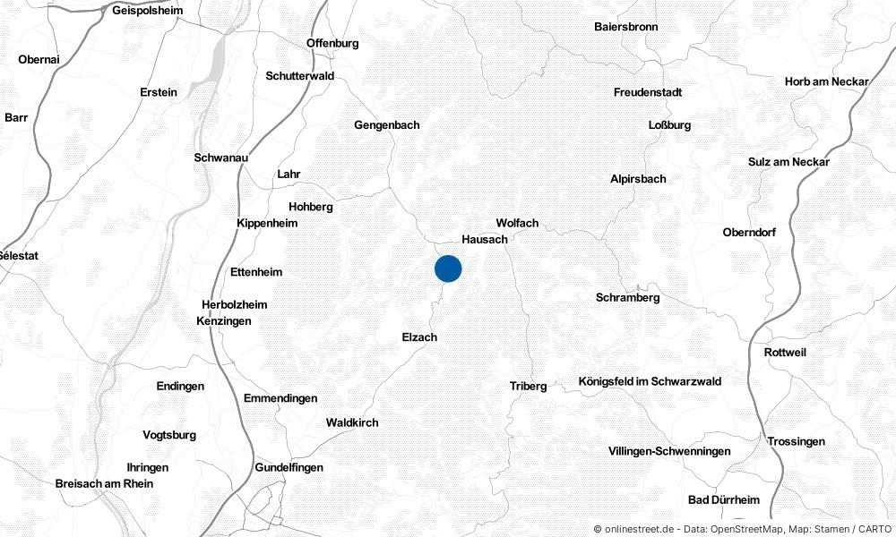 Karte: Wo liegt Mühlenbach?