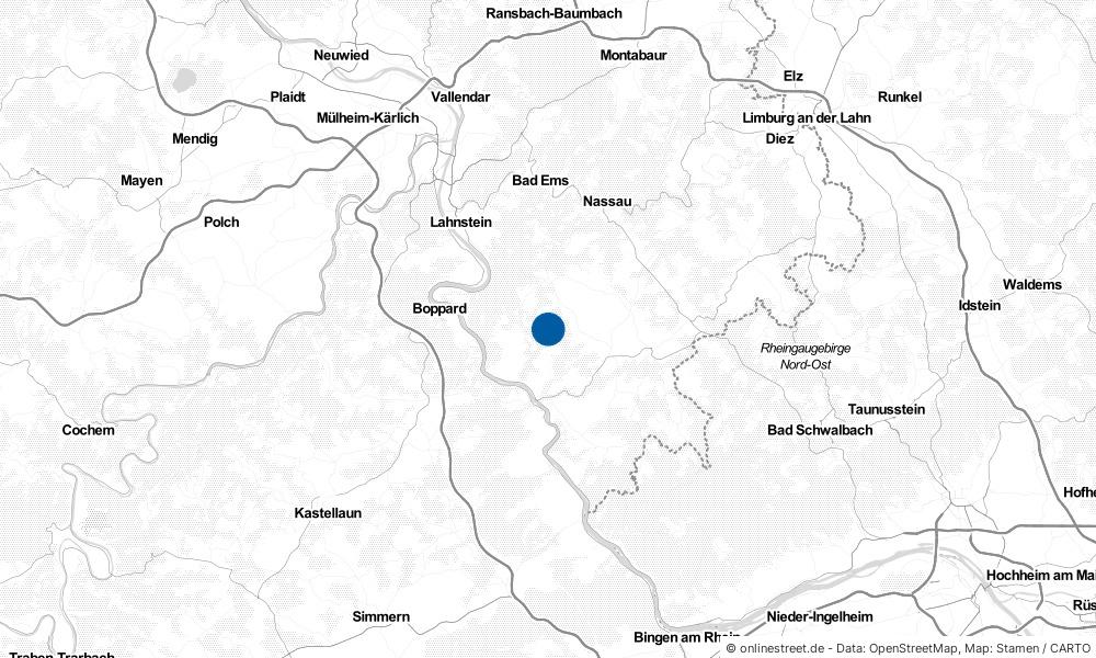 Karte: Wo liegt Eschbach?