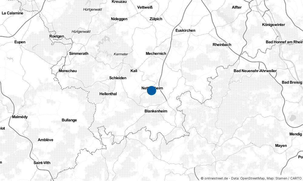 Karte: Wo liegt Nettersheim?