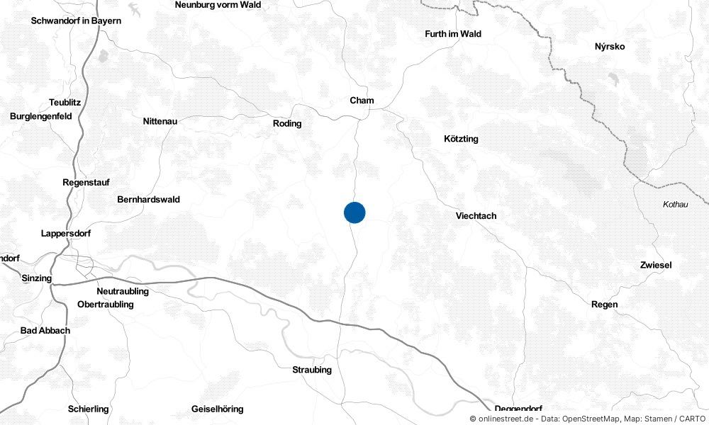 Karte: Wo liegt Loitzendorf?