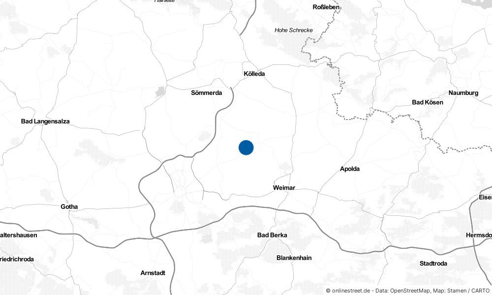 Karte: Wo liegt Ballstedt?
