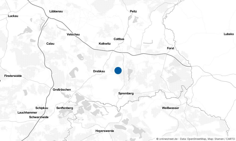 Karte: Wo liegt Groß Döbbern?