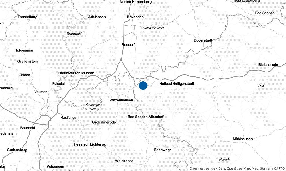 Karte: Wo liegt Arenshausen?