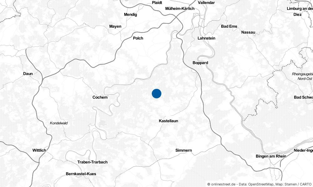 Karte: Wo liegt Dommershausen?