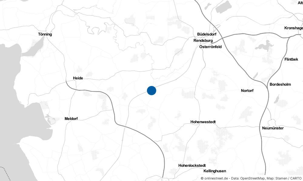 Karte: Wo liegt Oldenbüttel?
