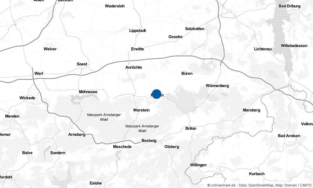 Rüthen in Nordrhein-Westfalen