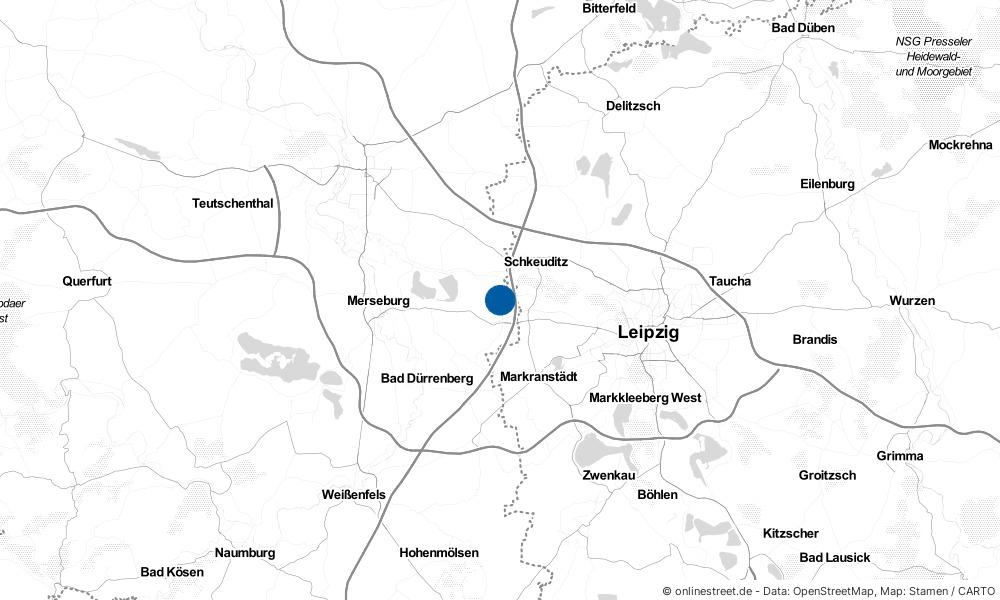 Karte: Wo liegt Horburg-Maßlau?