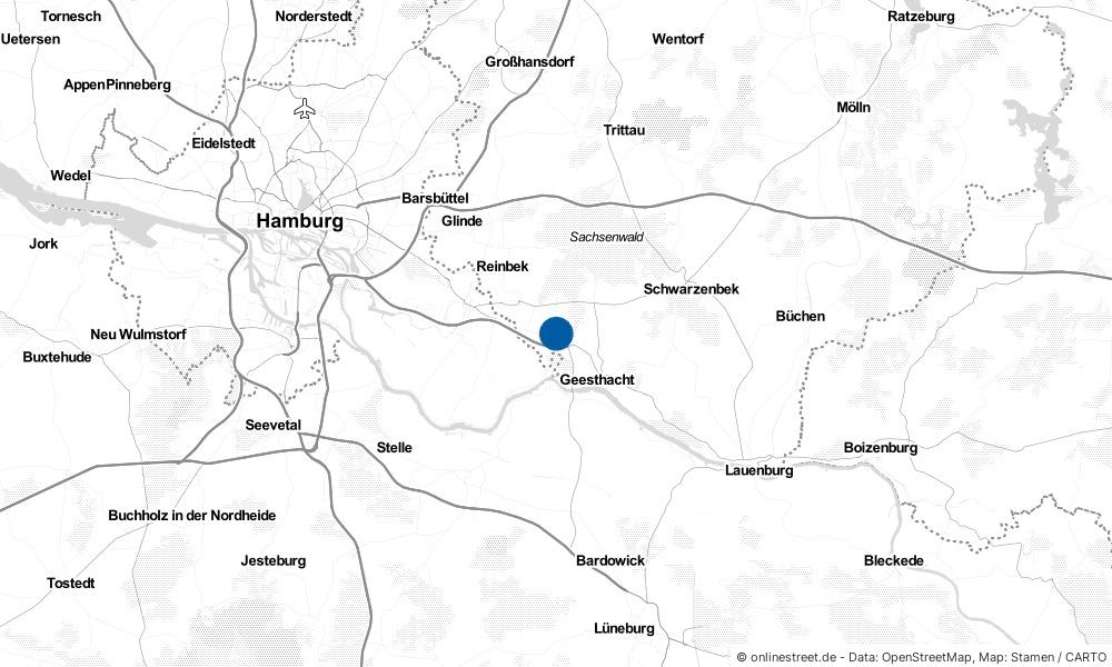 Karte: Wo liegt Escheburg?
