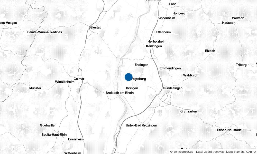 Vogtsburg im Kaiserstuhl in Baden-Württemberg