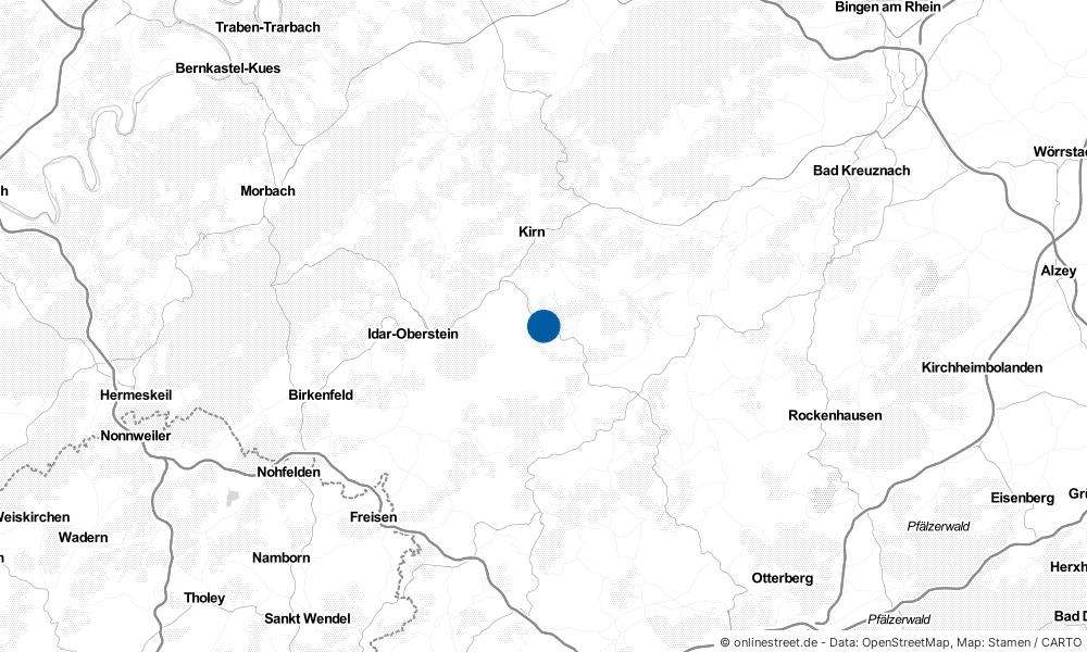 Karte: Wo liegt Oberreidenbach?