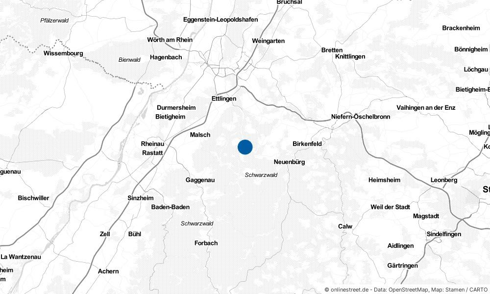 Marxzell in Baden-Württemberg