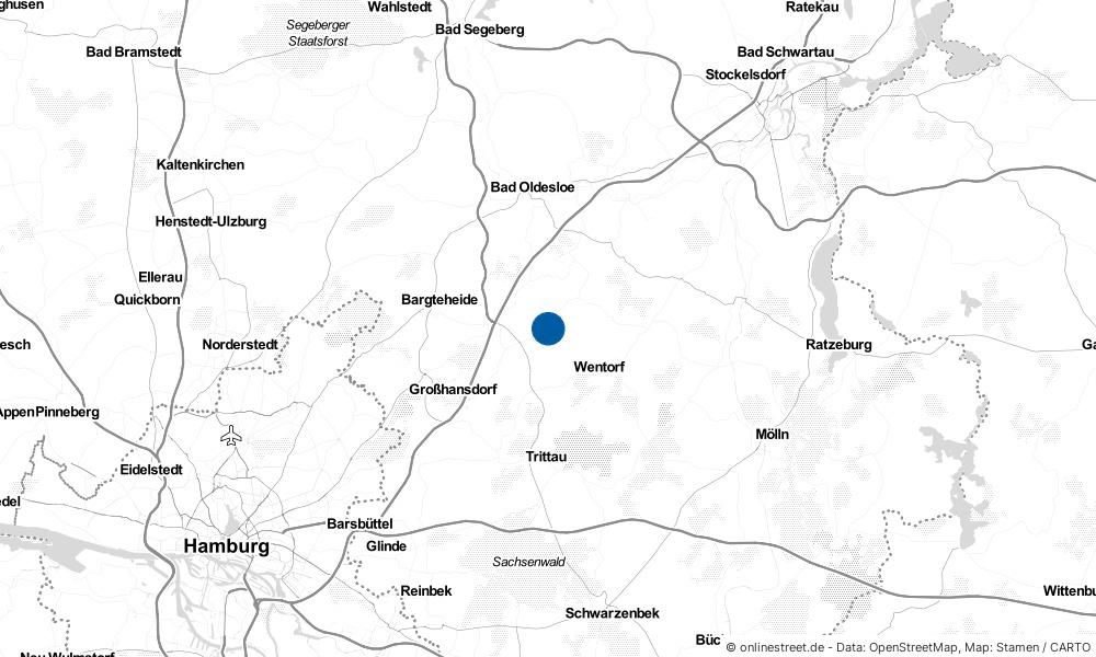 Karte: Wo liegt Steinburg?