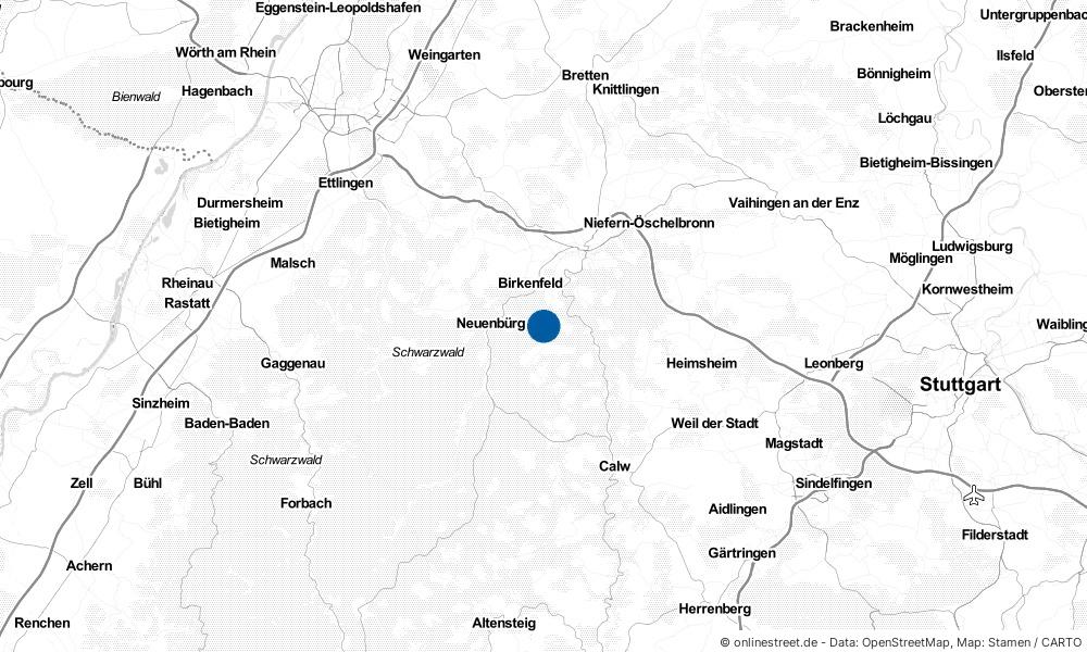 Engelsbrand in Baden-Württemberg