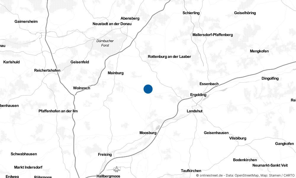 Obersüßbach in Bayern