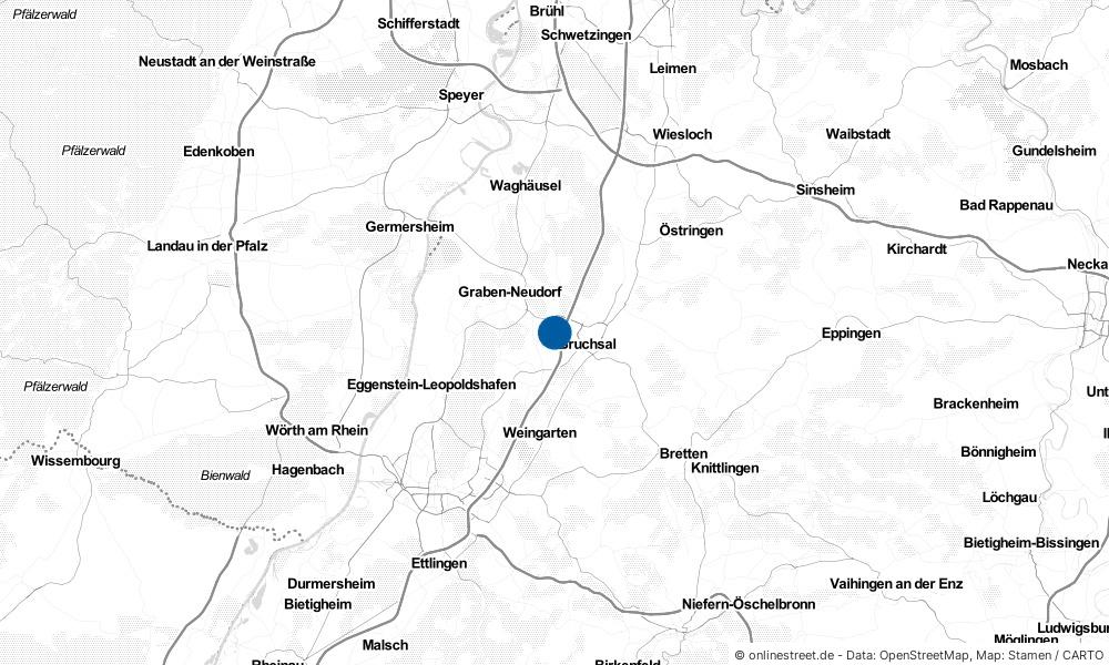 Karte: Wo liegt Karlsdorf-Neuthard?