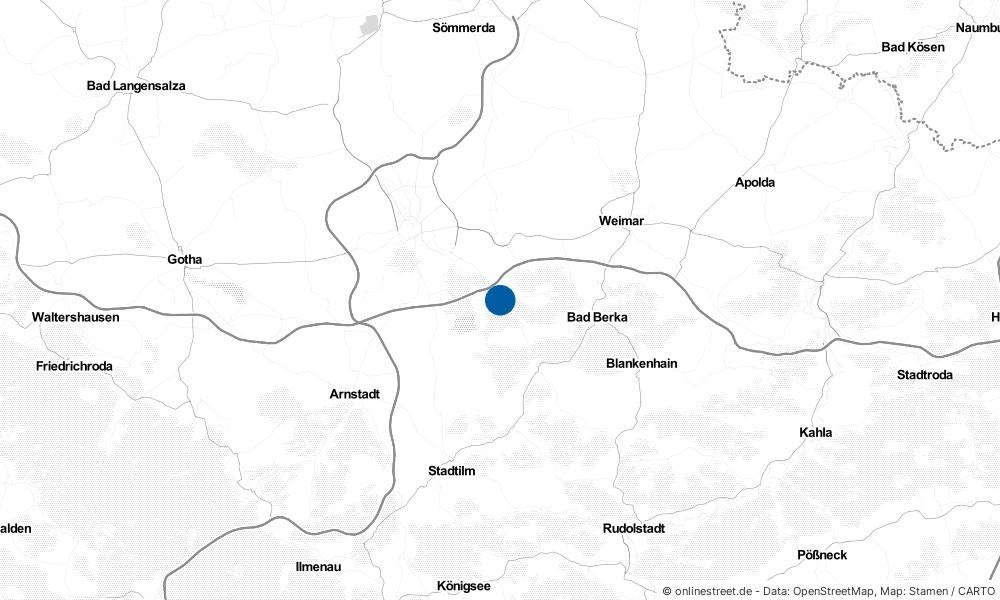 Karte: Wo liegt Klettbach?