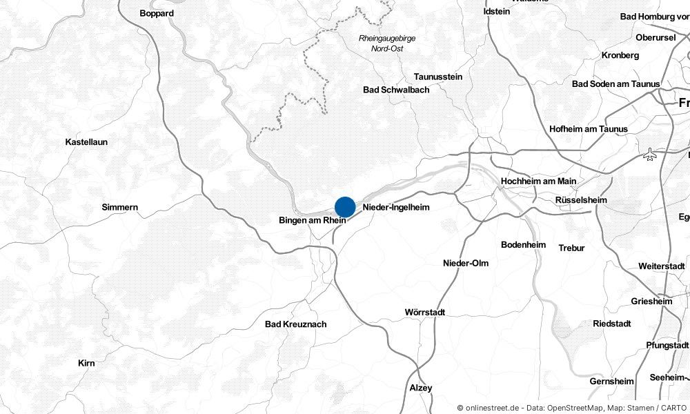 Karte: Wo liegt Geisenheim?