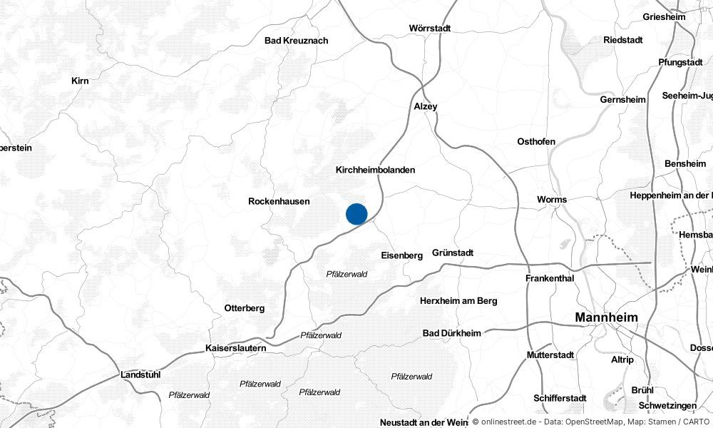 Karte: Wo liegt Bennhausen?