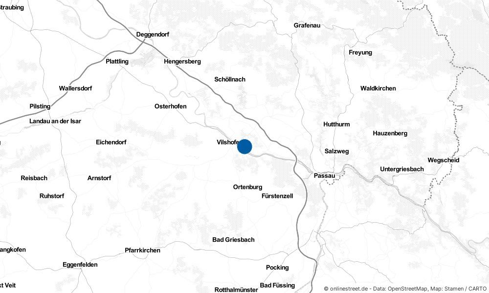 Karte: Wo liegt Windorf?