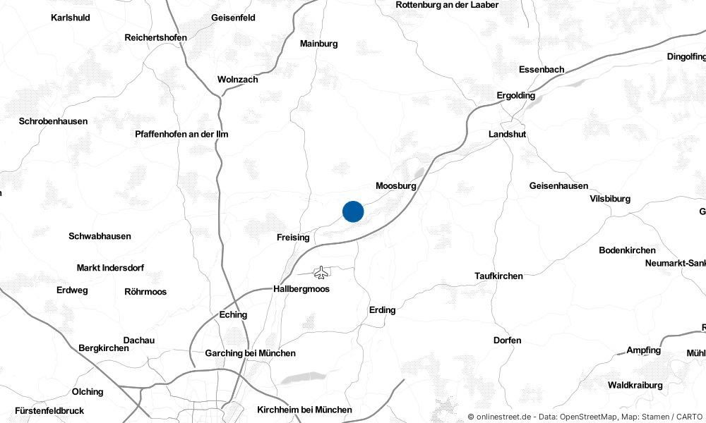 Karte: Wo liegt Langenbach?