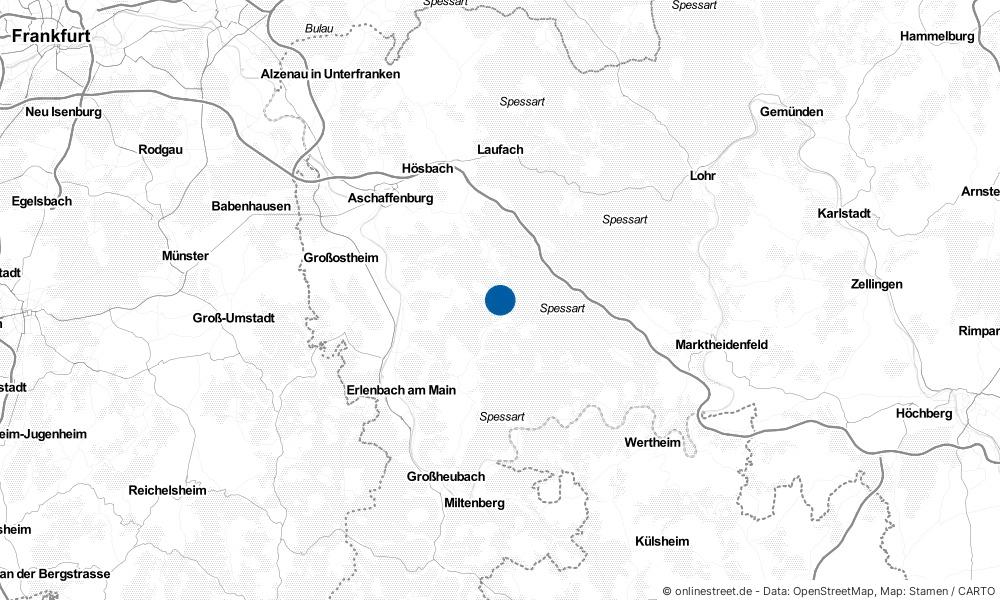 Karte: Wo liegt Heimbuchenthal?