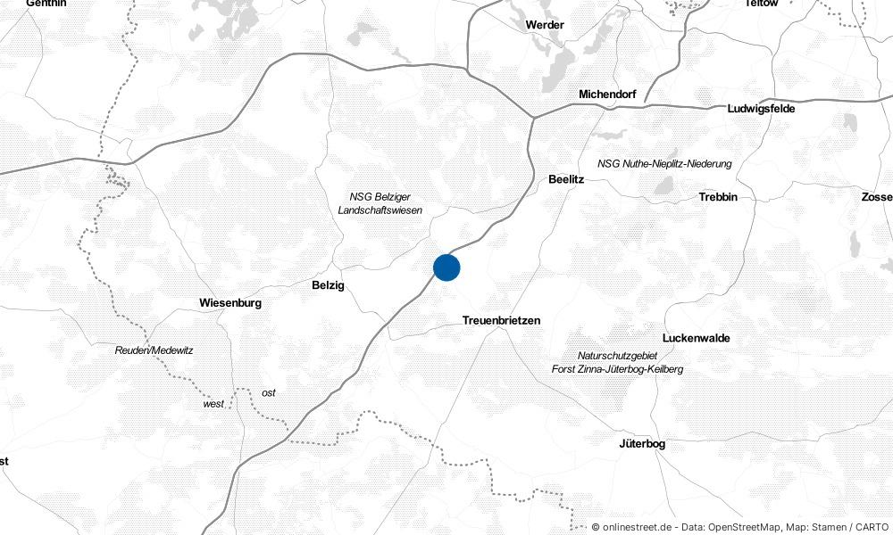 Karte: Wo liegt Linthe?