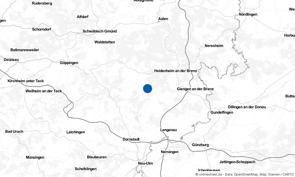 Gerstetten in Baden-Württemberg
