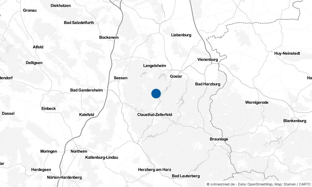Karte: Wo liegt Hahnenklee-Bockswiese?
