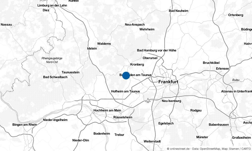 Karte: Wo liegt Kelkheim (Taunus)?
