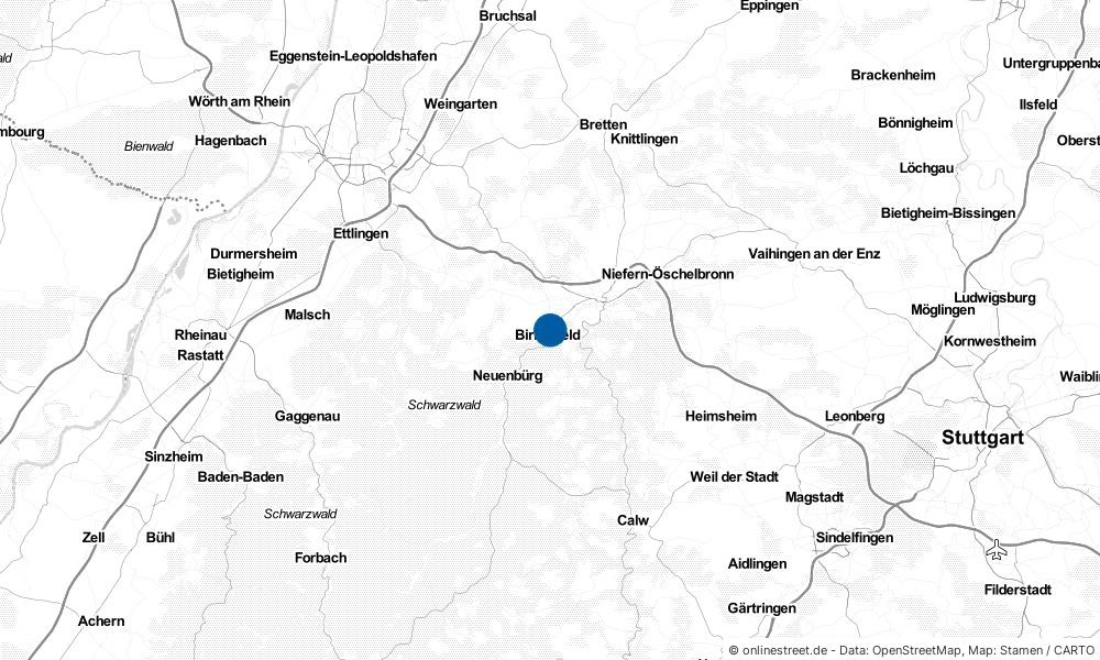 Karte: Wo liegt Birkenfeld?