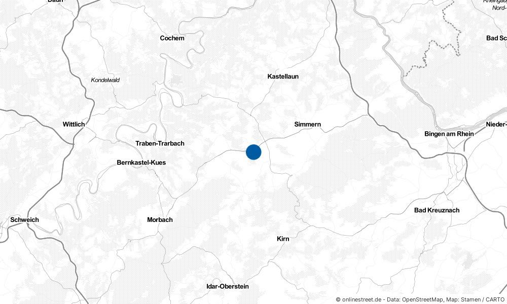 Karte: Wo liegt Liederbach?