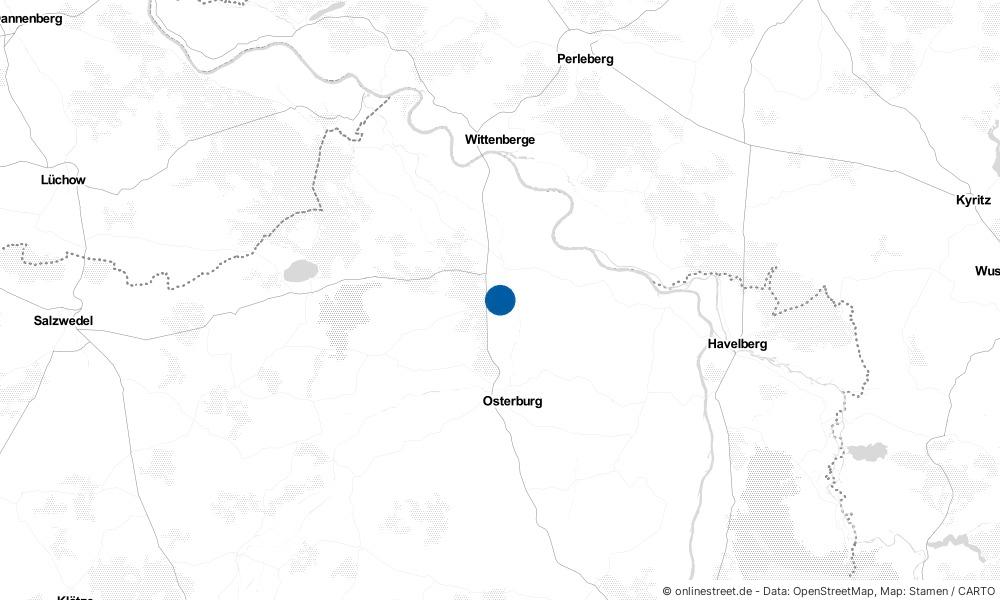 Karte: Wo liegt Seehausen?