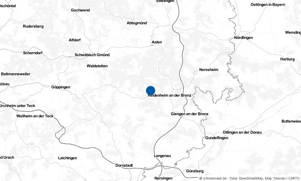 Steinheim am Albuch in Baden-Württemberg
