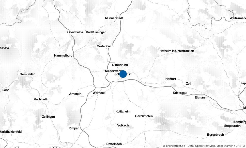 Schweinfurt in Bayern